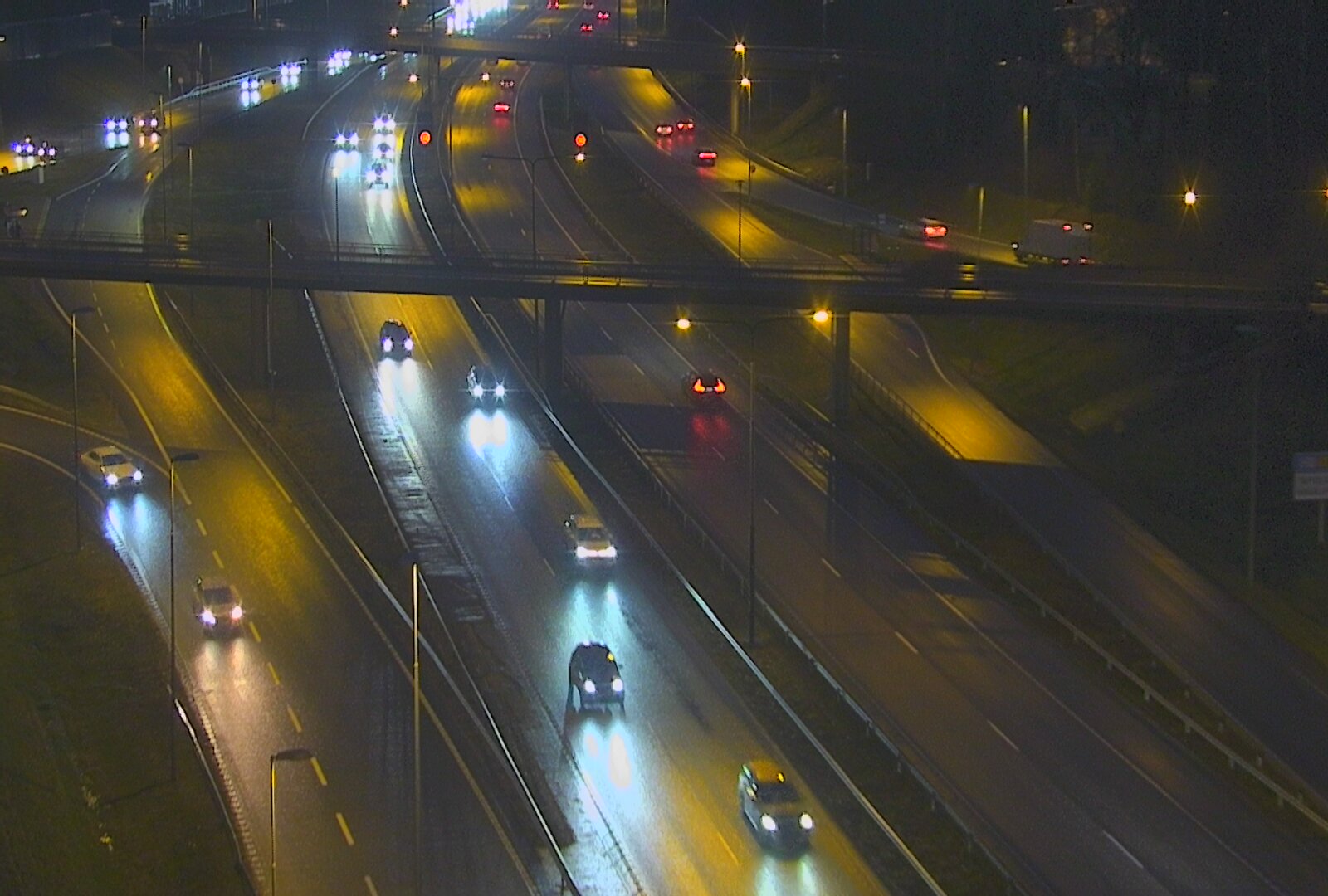 Weather Camera Image Väg 101 Esbo, Åboleden korsning, Espoo, Uusimaa