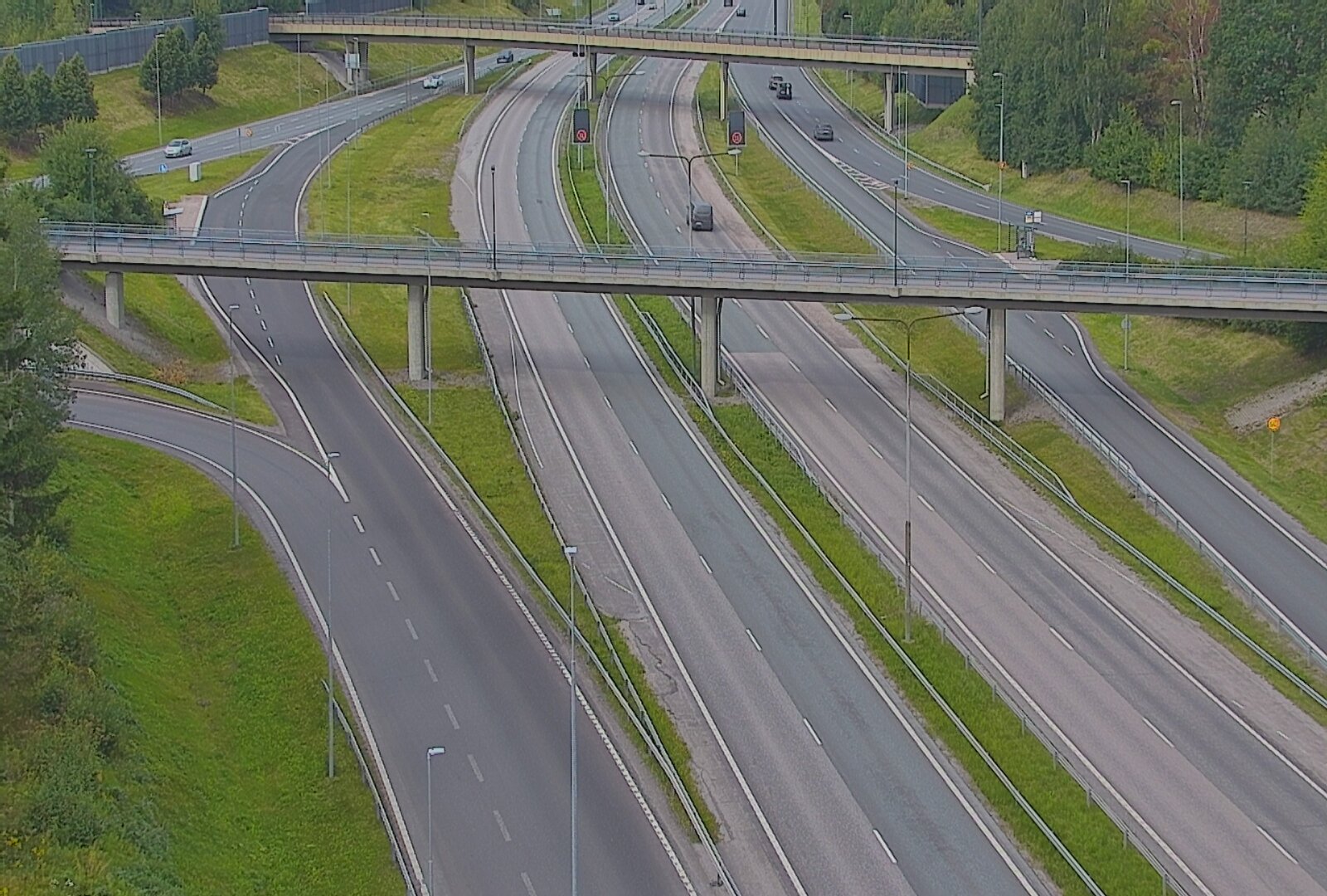 Weather Camera Image Väg 101 Esbo, Åboleden korsning, Espoo, Uusimaa