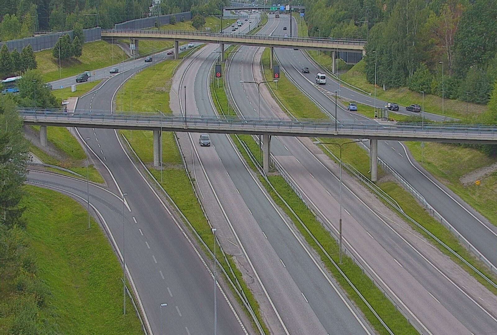 Kelikamerat Kuva Tie 101 Espoo, Turunväylän risteys, Espoo, Uusimaa