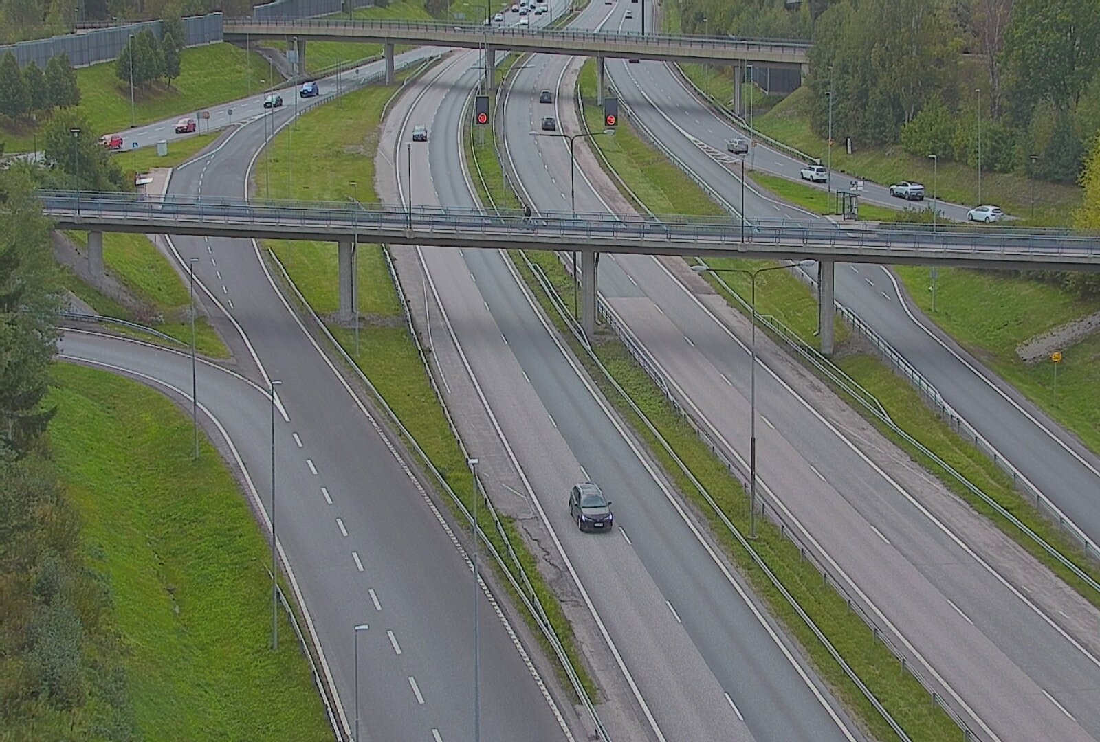 Kelikamerat Kuva Tie 101 Espoo, Turunväylän risteys, Espoo, Uusimaa