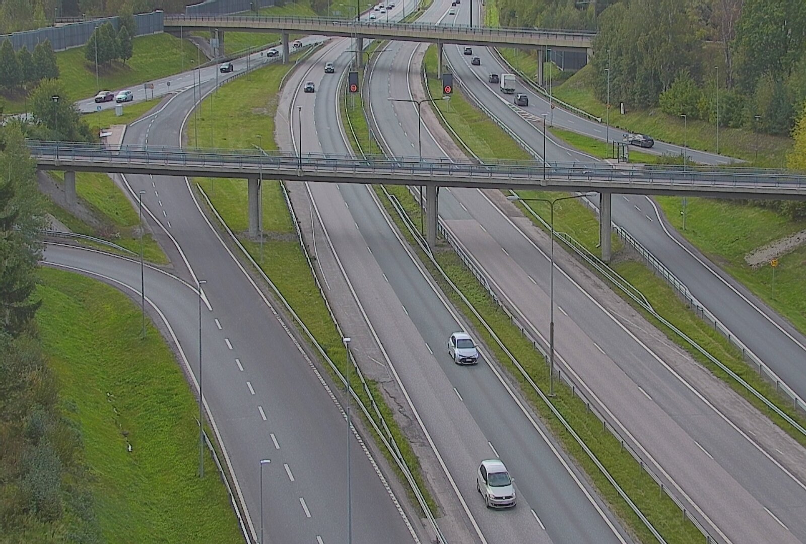 Kelikamerat Kuva Tie 101 Espoo, Turunväylän risteys, Espoo, Uusimaa