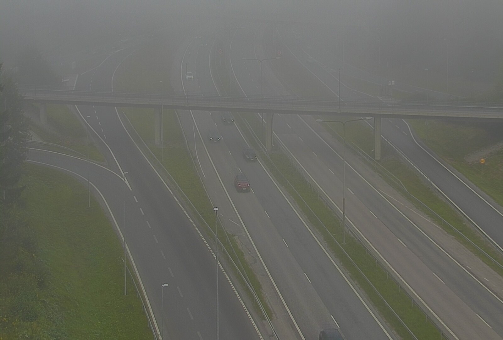 Weather Camera Image Väg 101 Esbo, Åboleden korsning, Espoo, Uusimaa