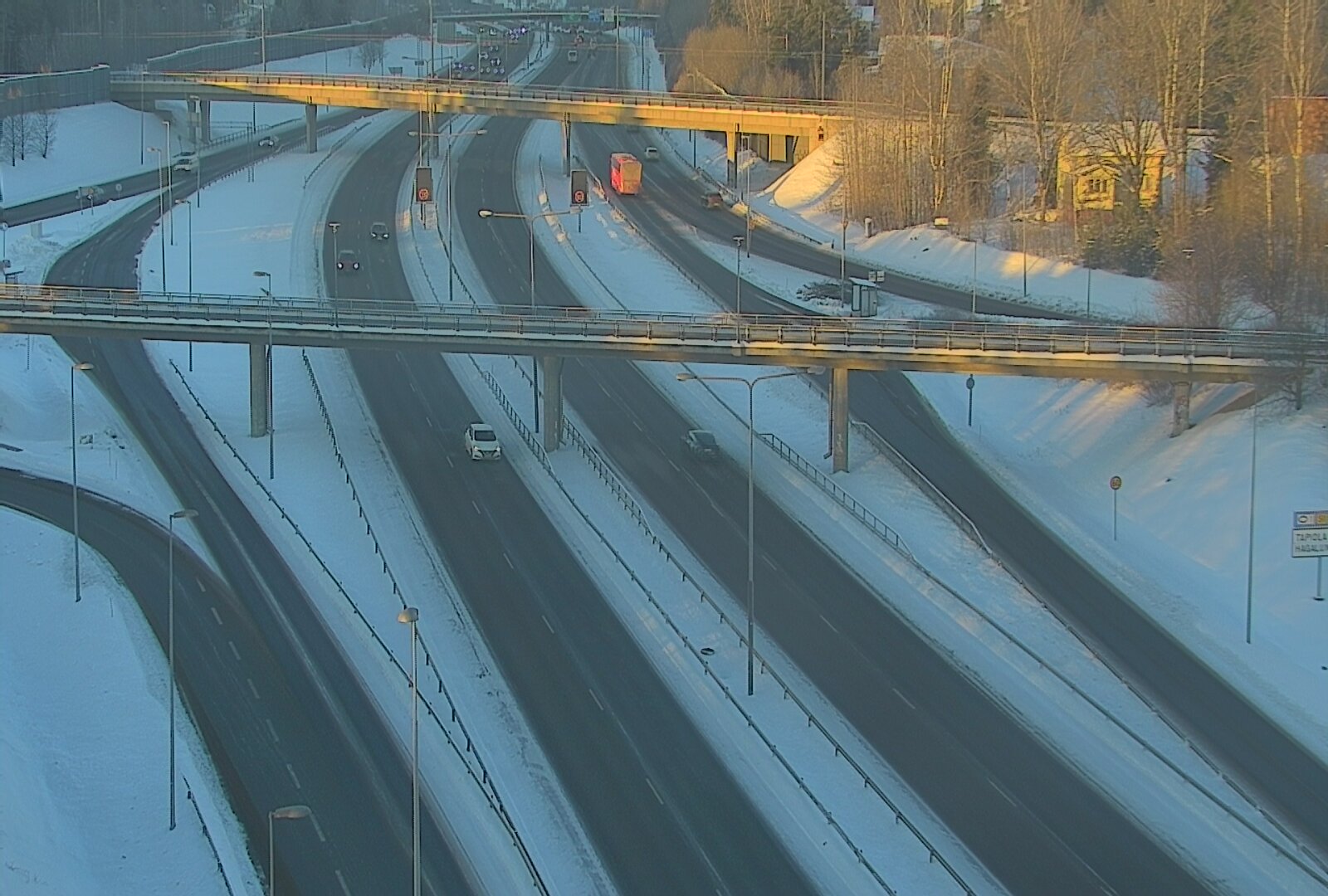 Kelikamerat Kuva Tie 101 Espoo, Turunväylän risteys, Espoo, Uusimaa