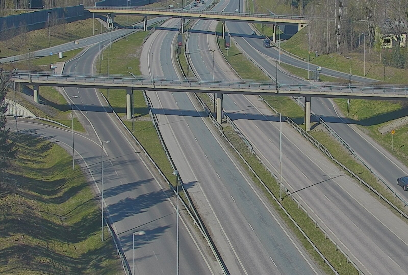 Kelikamerat Kuva Tie 101 Espoo, Turunväylän risteys, Espoo, Uusimaa