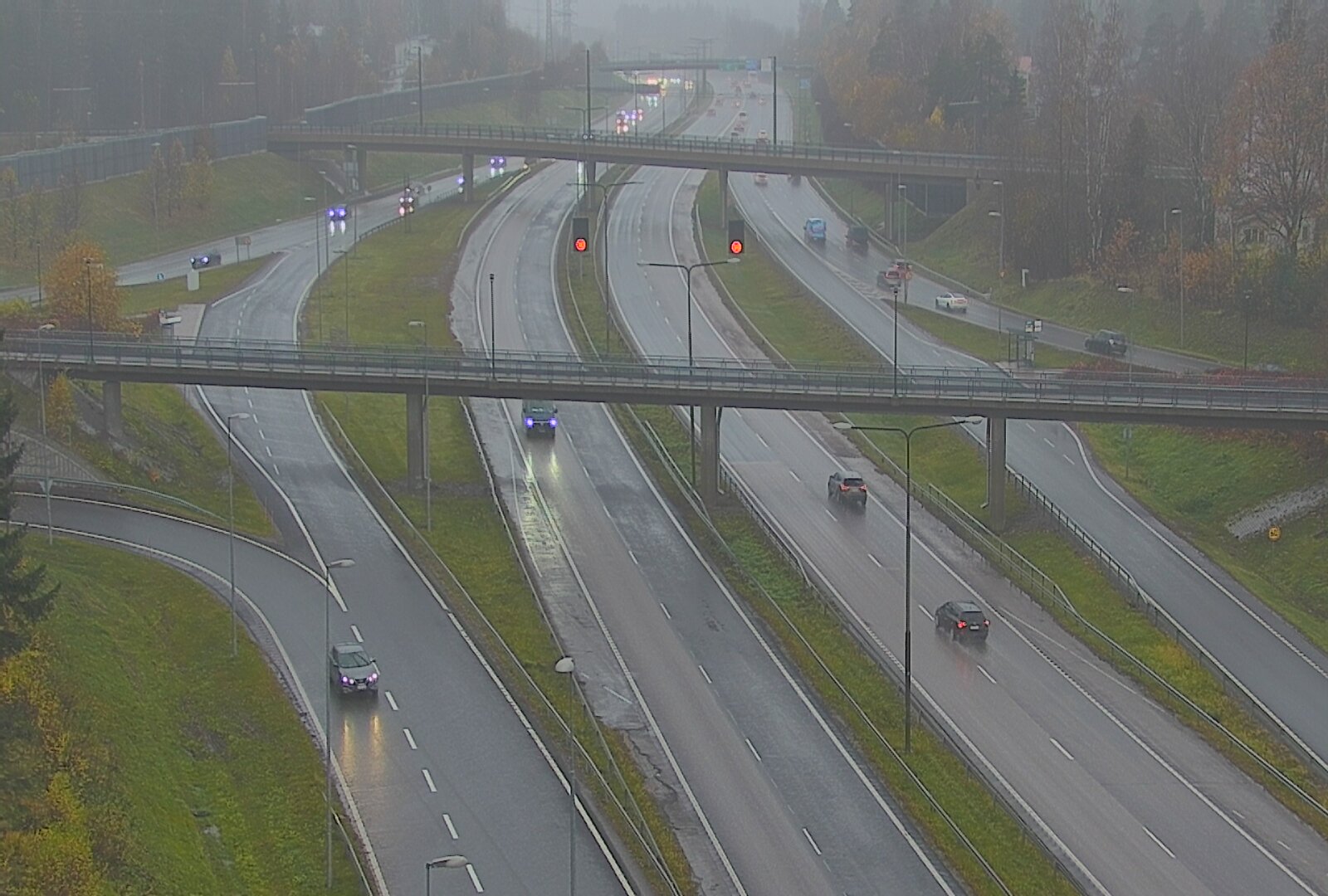 Kelikamerat Kuva Tie 101 Espoo, Turunväylän risteys, Espoo, Uusimaa