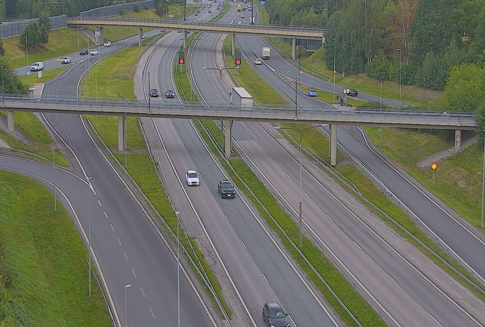 Kelikamerat Kuva Tie 101 Espoo, Turunväylän risteys, Espoo, Uusimaa