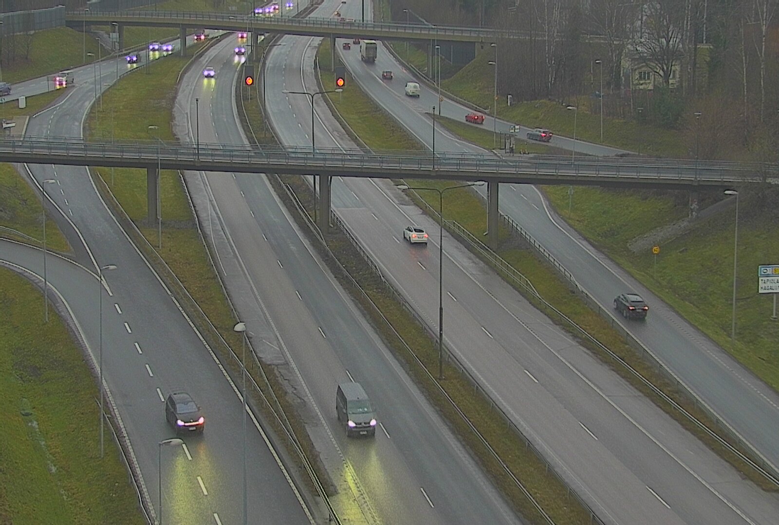 Weather Camera Image Väg 101 Esbo, Åboleden korsning, Espoo, Uusimaa