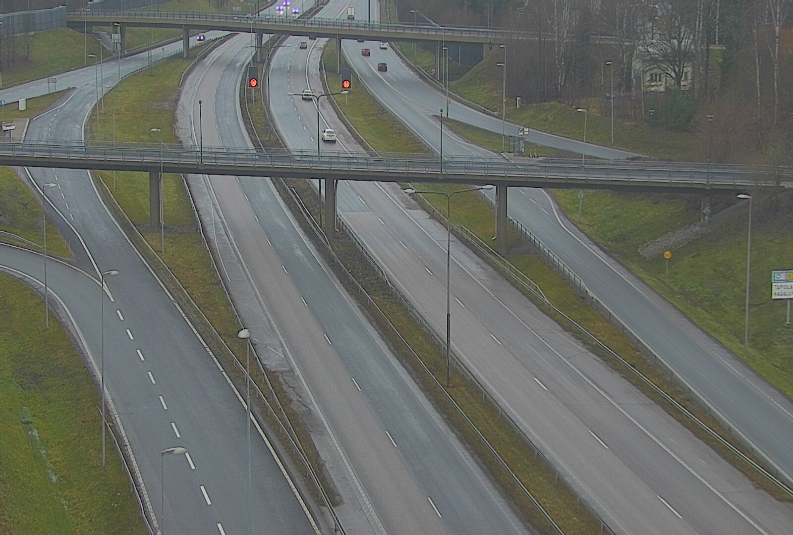 Weather Camera Image Väg 101 Esbo, Åboleden korsning, Espoo, Uusimaa