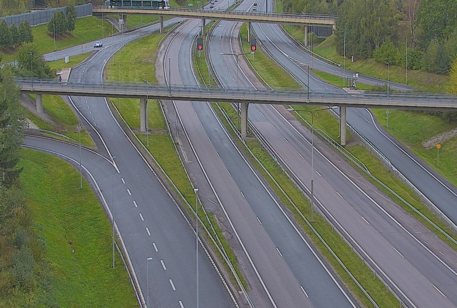 Weather Camera Image Road 101 Espoo, Turunväylä risteys, Espoo, Uusimaa