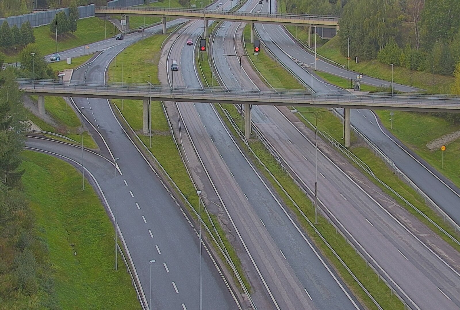 Weather Camera Image Road 101 Espoo, Turunväylä risteys, Espoo, Uusimaa