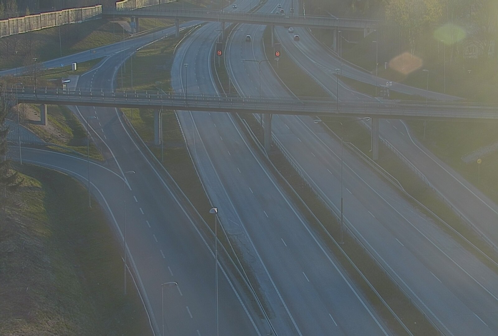 Kelikamerat Kuva Tie 101 Espoo, Turunväylän risteys, Espoo, Uusimaa