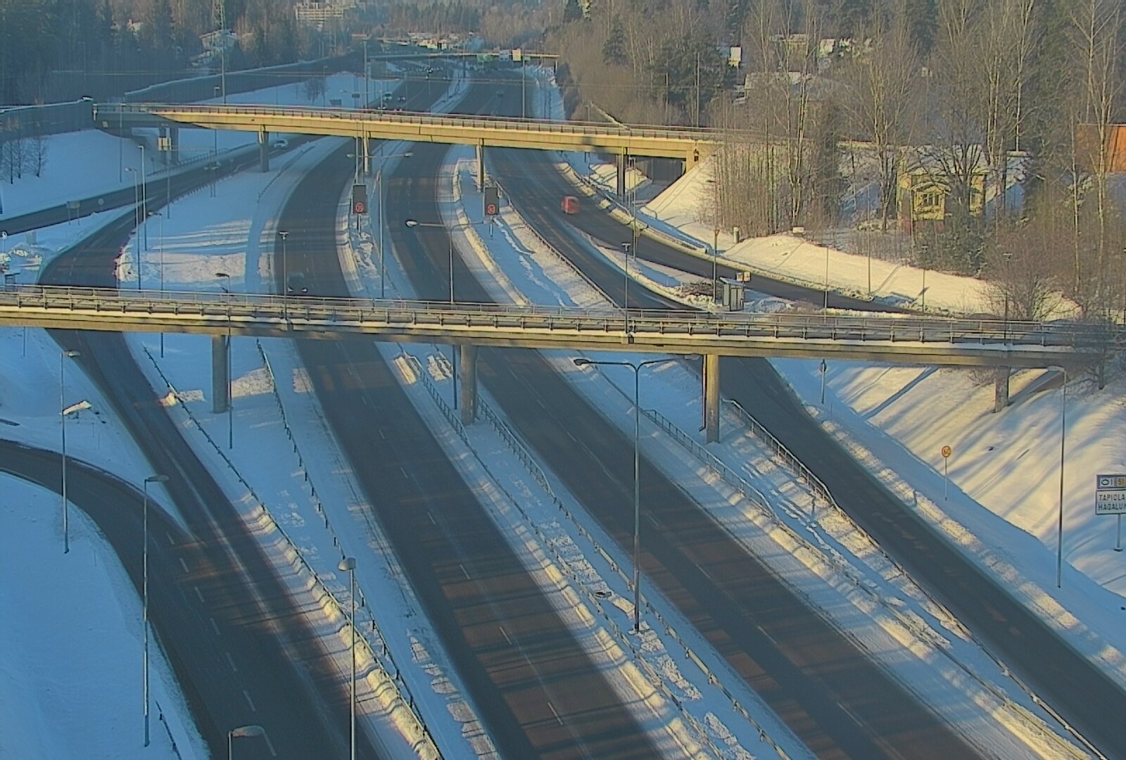 Kelikamerat Kuva Tie 101 Espoo, Turunväylän risteys, Espoo, Uusimaa