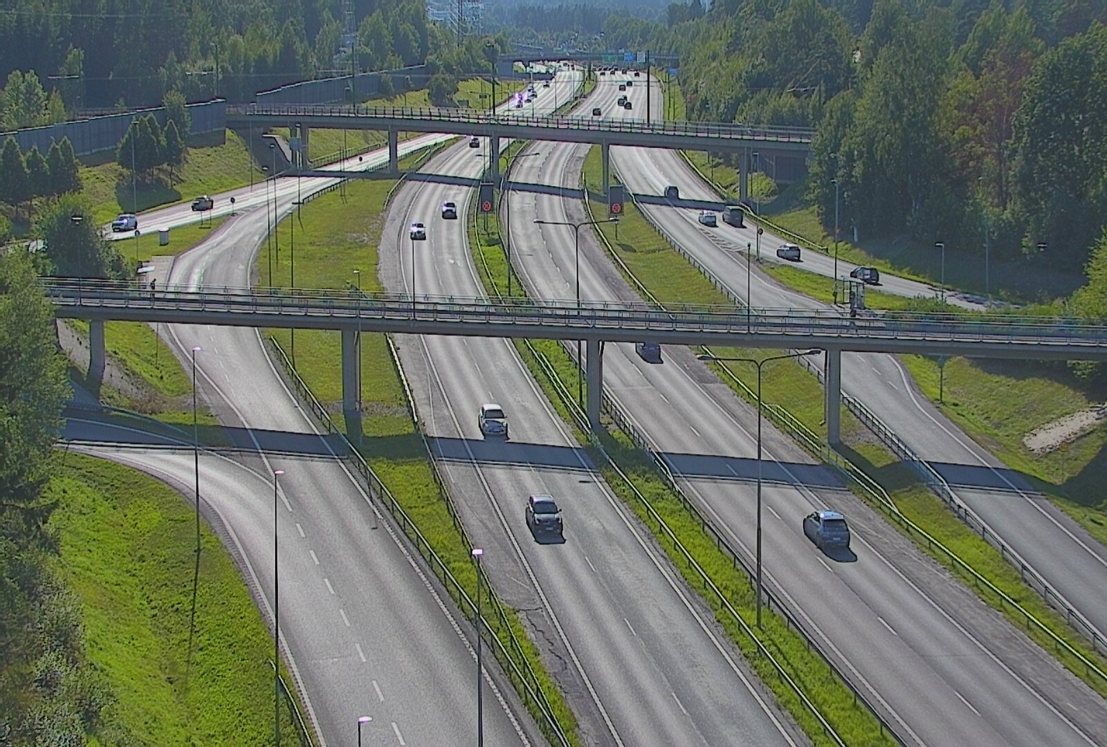 Kelikamerat Kuva Tie 101 Espoo, Turunväylän risteys, Espoo, Uusimaa