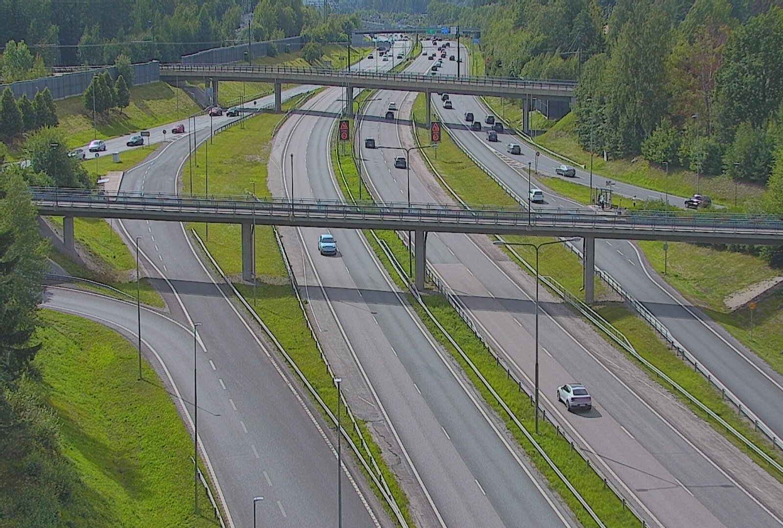 Kelikamerat Kuva Tie 101 Espoo, Turunväylän risteys, Espoo, Uusimaa