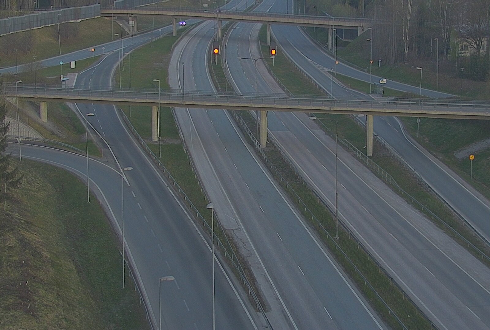 Weather Camera Image Road 101 Espoo, Turunväylä risteys, Espoo, Uusimaa