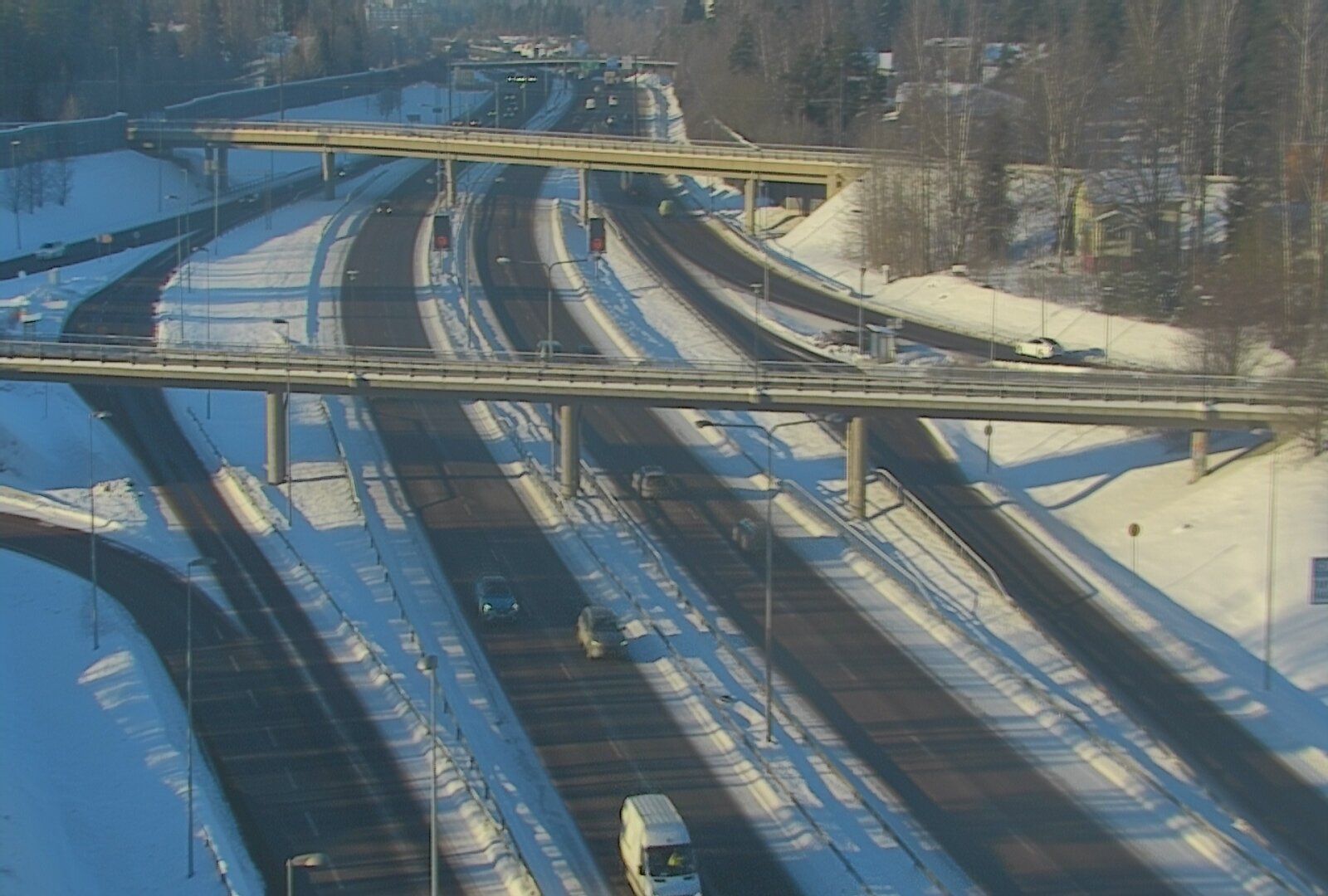 Kelikamerat Kuva Tie 101 Espoo, Turunväylän risteys, Espoo, Uusimaa