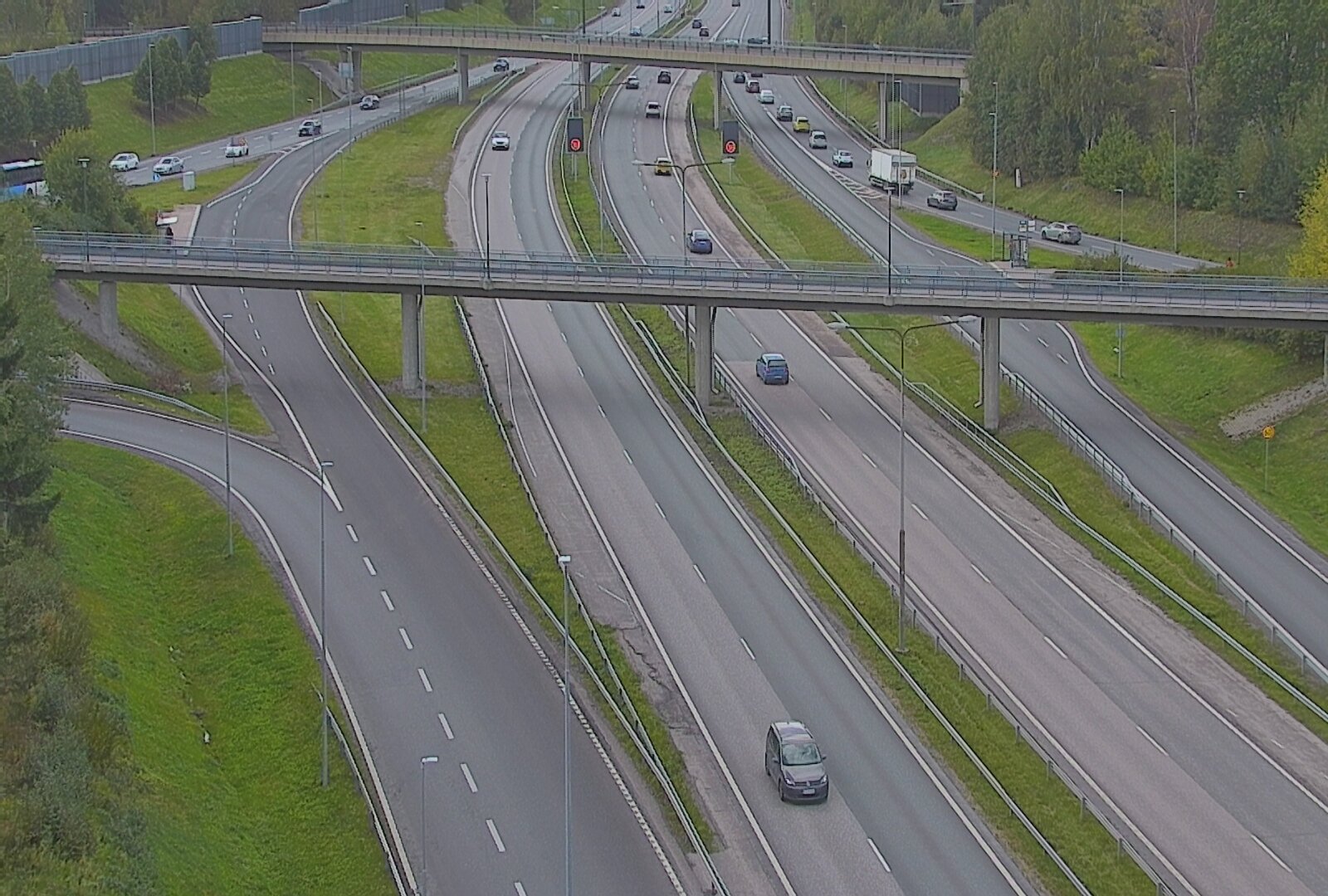 Kelikamerat Kuva Tie 101 Espoo, Turunväylän risteys, Espoo, Uusimaa