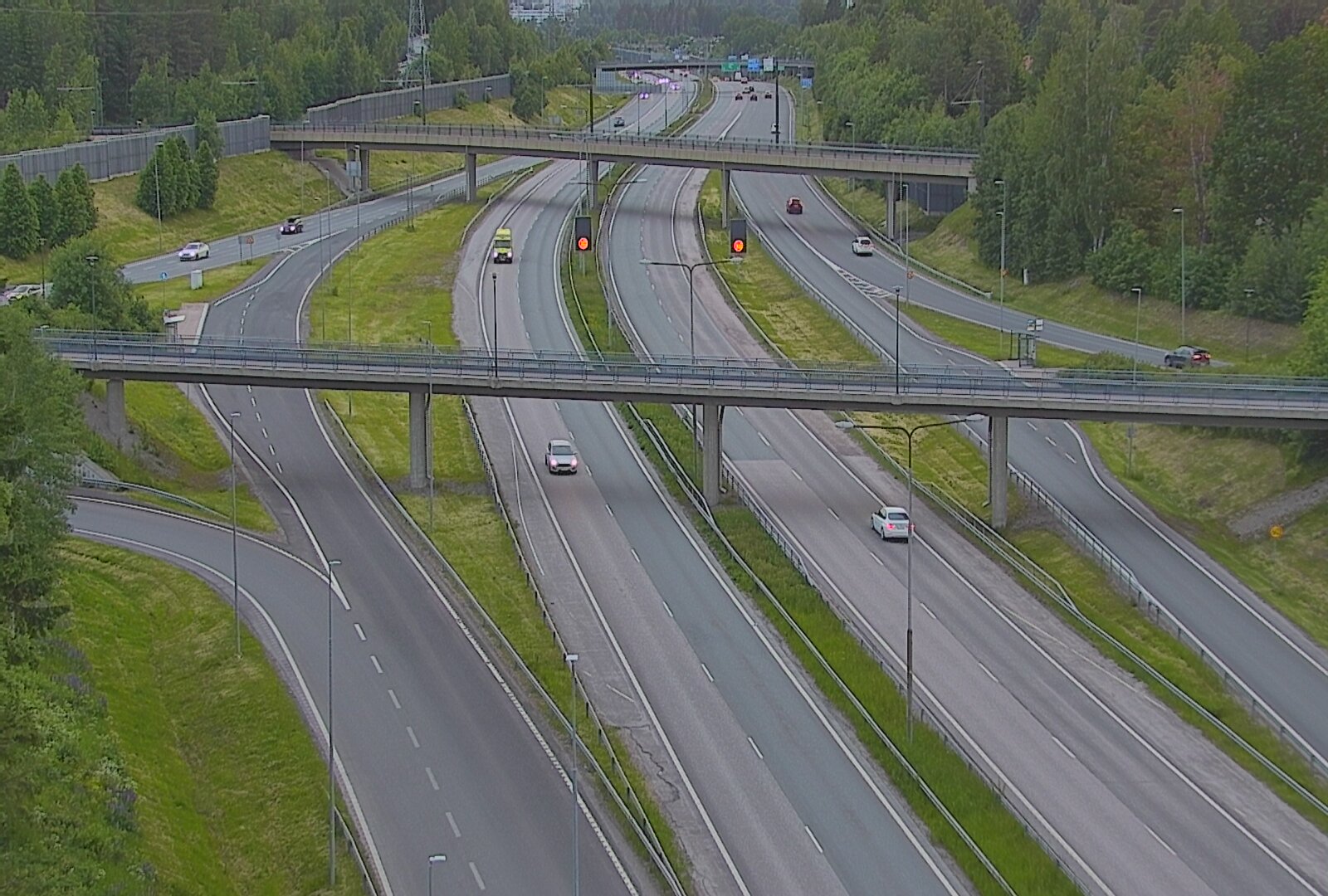Kelikamerat Kuva Tie 101 Espoo, Turunväylän risteys, Espoo, Uusimaa