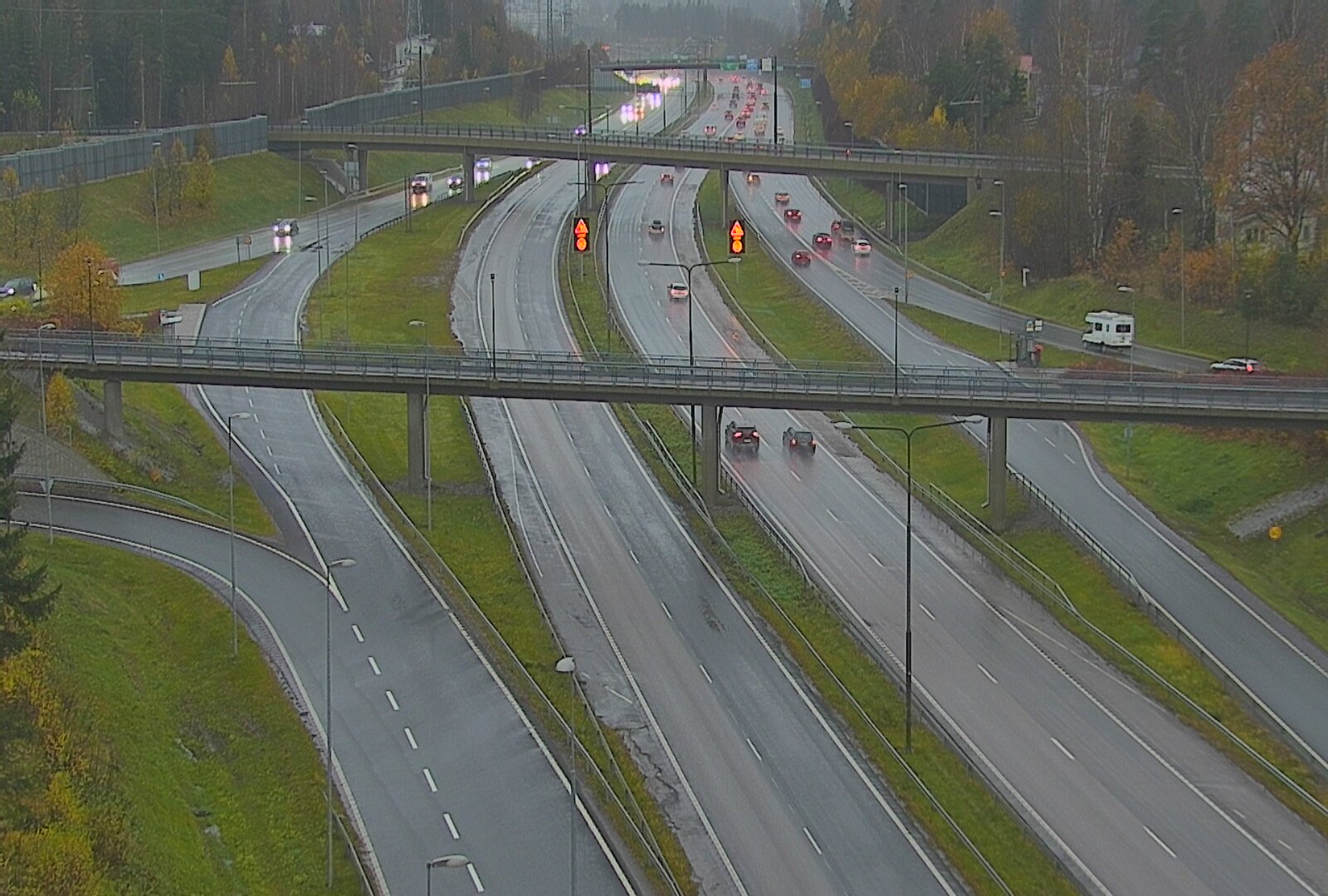 Kelikamerat Kuva Tie 101 Espoo, Turunväylän risteys, Espoo, Uusimaa