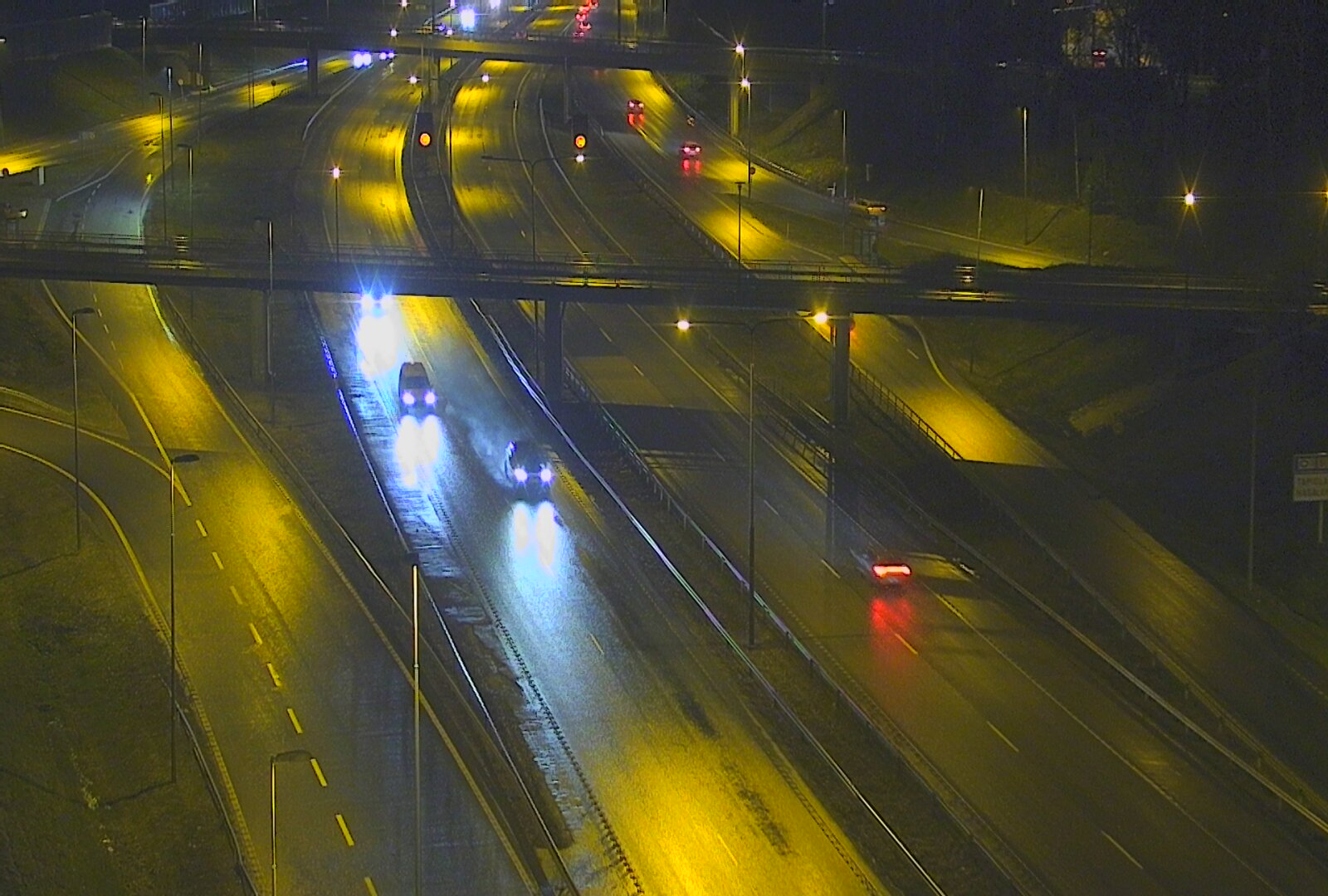 Weather Camera Image Road 101 Espoo, Turunväylä risteys, Espoo, Uusimaa