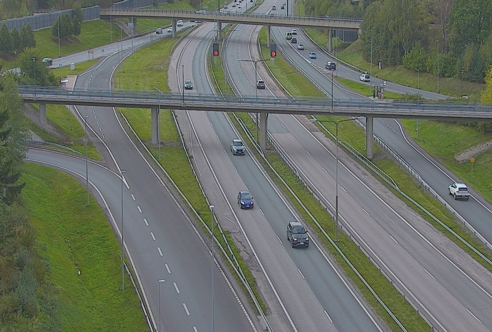 Kelikamerat Kuva Tie 101 Espoo, Turunväylän risteys, Espoo, Uusimaa