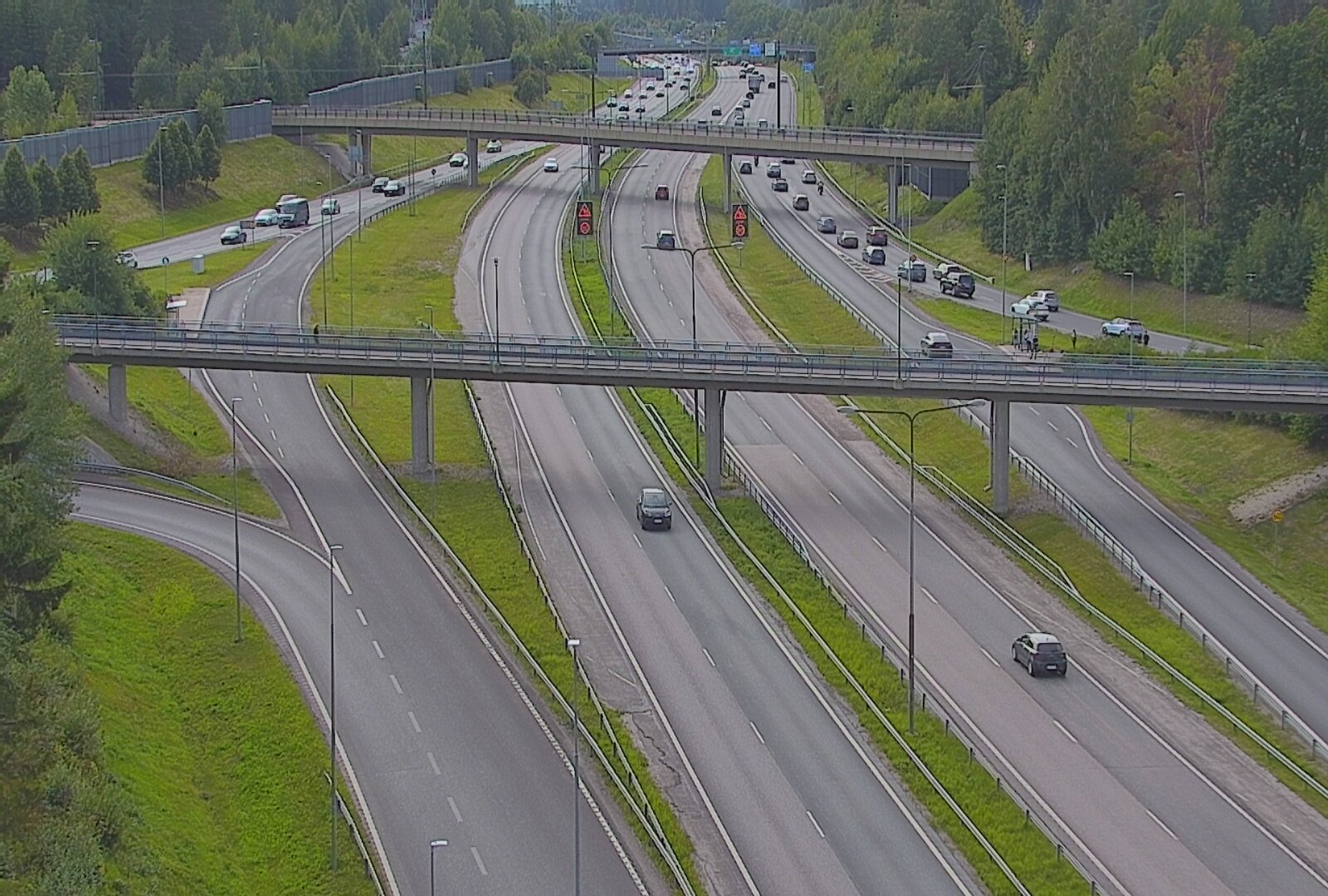Kelikamerat Kuva Tie 101 Espoo, Turunväylän risteys, Espoo, Uusimaa