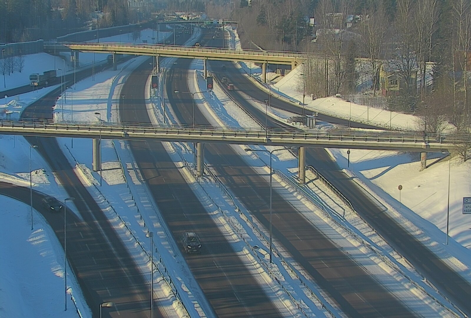 Kelikamerat Kuva Tie 101 Espoo, Turunväylän risteys, Espoo, Uusimaa