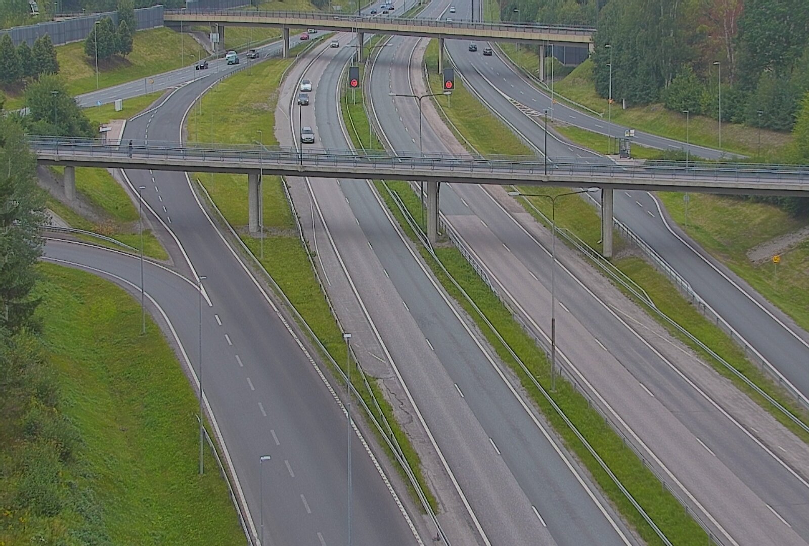Weather Camera Image Väg 101 Esbo, Åboleden korsning, Espoo, Uusimaa