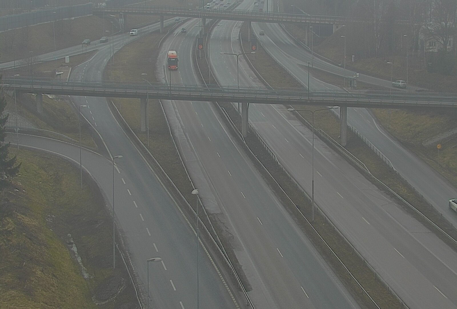 Weather Camera Image Road 101 Espoo, Turunväylä risteys, Espoo, Uusimaa