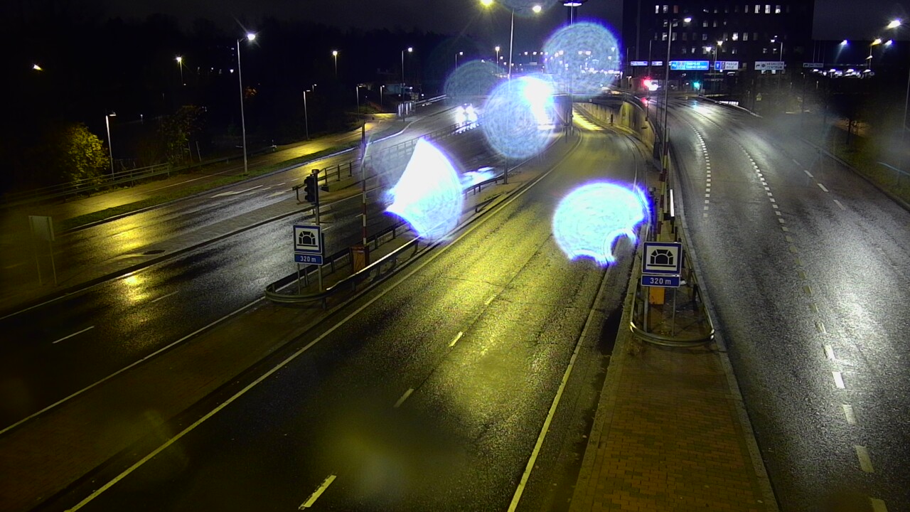 Kelikamerat Kuva Tie 100 Helsinki Hakamäentie, Kivihaan tunneli, länsi, Helsinki, Uusimaa