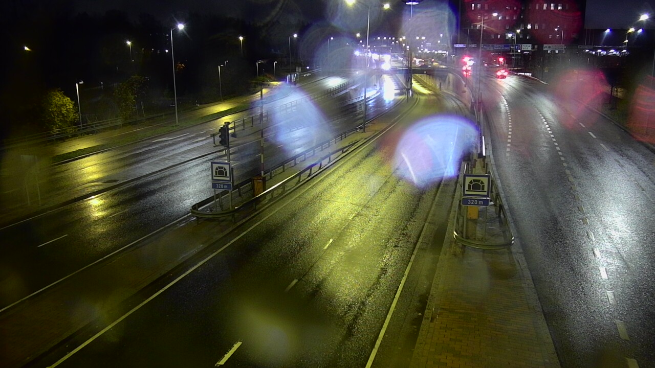 Kelikamerat Kuva Tie 100 Helsinki Hakamäentie, Kivihaan tunneli, länsi, Helsinki, Uusimaa