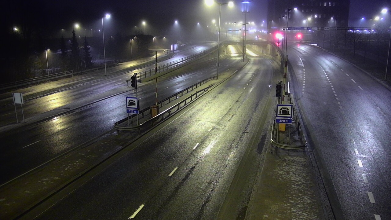 Kelikamerat Kuva Tie 100 Helsinki Hakamäentie, Kivihaan tunneli, länsi, Helsinki, Uusimaa