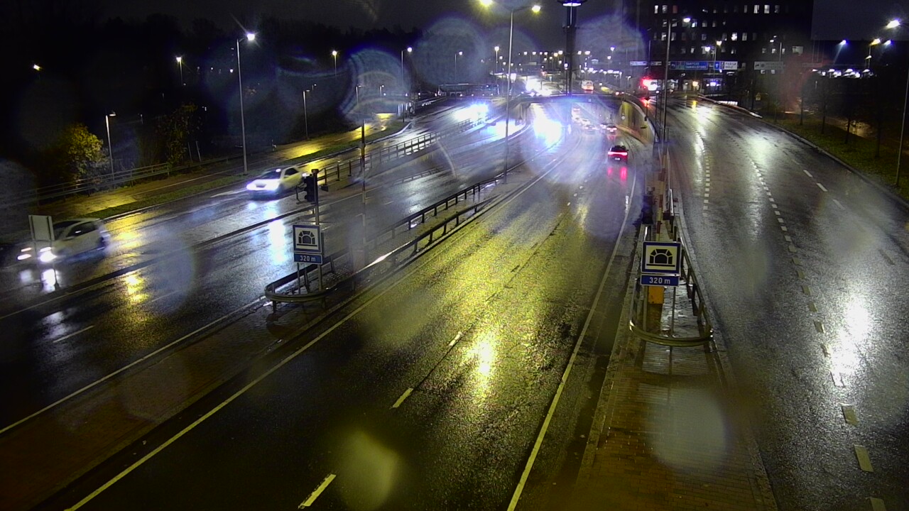 Kelikamerat Kuva Tie 100 Helsinki Hakamäentie, Kivihaan tunneli, länsi, Helsinki, Uusimaa