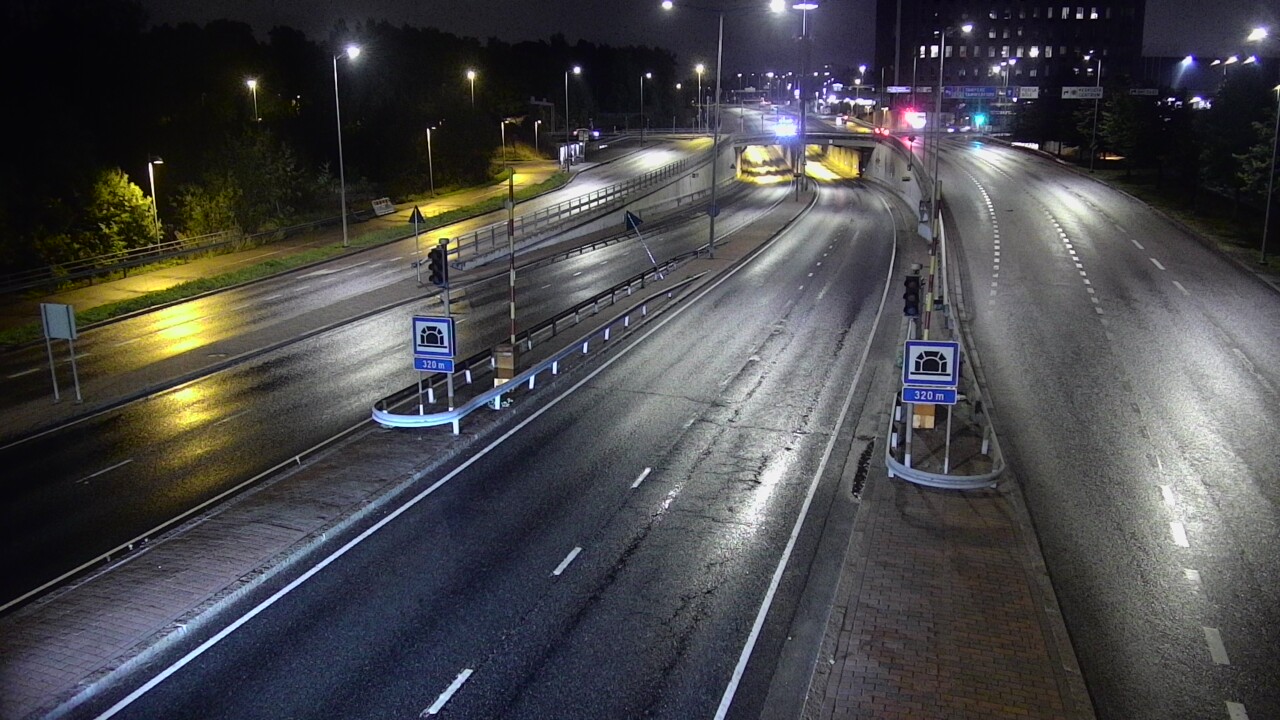 Kelikamerat Kuva Tie 100 Helsinki Hakamäentie, Kivihaan tunneli, länsi, Helsinki, Uusimaa