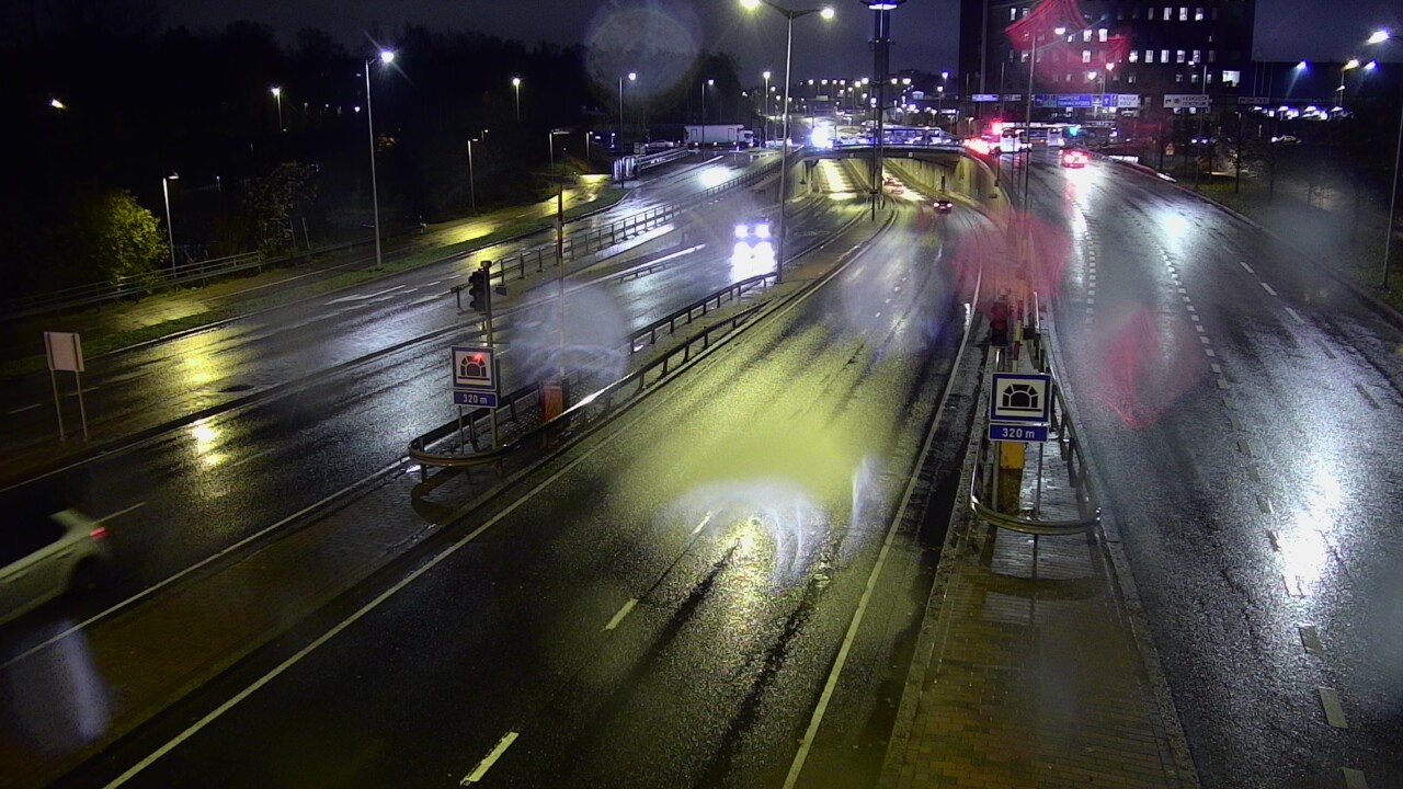 Kelikamerat Kuva Tie 100 Helsinki Hakamäentie, Kivihaan tunneli, länsi, Helsinki, Uusimaa