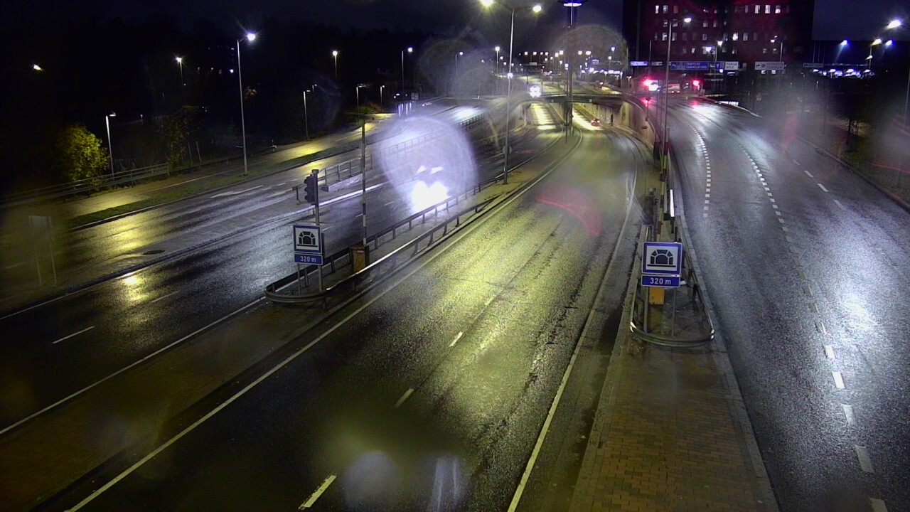 Kelikamerat Kuva Tie 100 Helsinki Hakamäentie, Kivihaan tunneli, länsi, Helsinki, Uusimaa