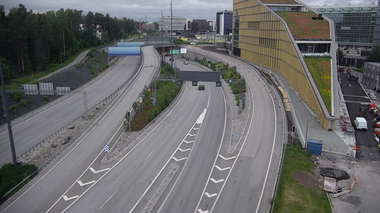 Weather Camera Image Road 101 Espoo, Keilalahti, Espoo, Uusimaa