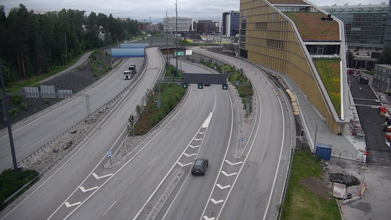 Weather Camera Image Road 101 Espoo, Keilalahti, Espoo, Uusimaa