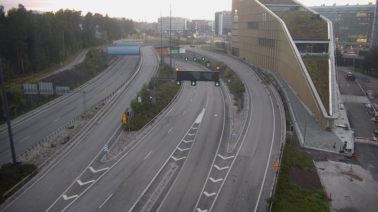 Weather Camera Image Road 101 Espoo, Keilalahti, Espoo, Uusimaa