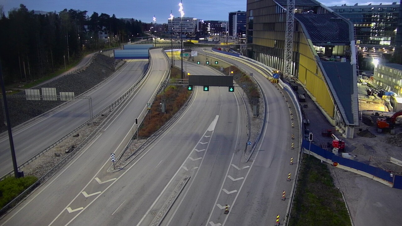 Weather Camera Image Väg 101 Esbo, Keilalahti, Espoo, Uusimaa