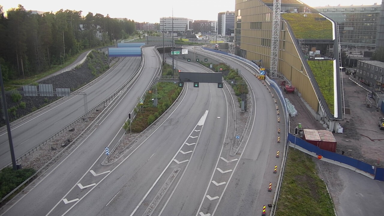 Weather Camera Image Väg 101 Esbo, Keilalahti, Espoo, Uusimaa