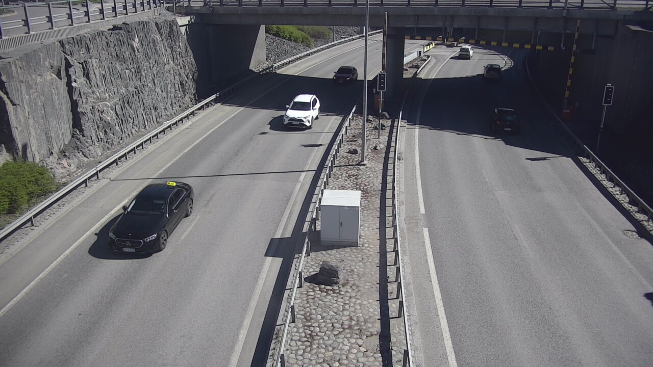 Kelikamerat Kuva Tie 101 Espoo, Keilaniemi puomi itä, Espoo, Uusimaa