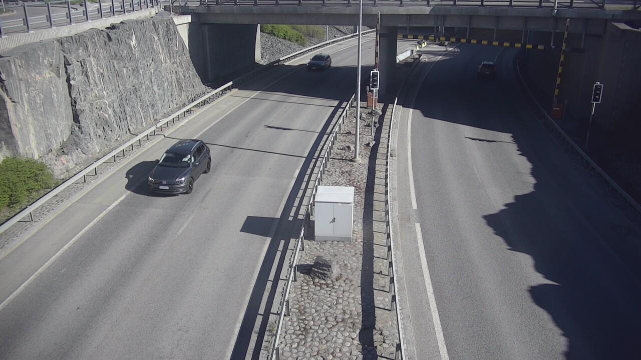 Kelikamerat Kuva Tie 101 Espoo, Keilaniemi puomi itä, Espoo, Uusimaa