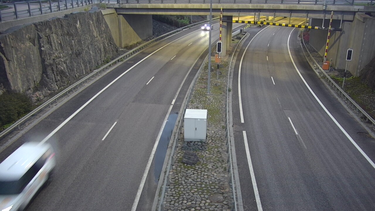 Kelikamerat Kuva Tie 101 Espoo, Keilaniemi puomi itä, Espoo, Uusimaa