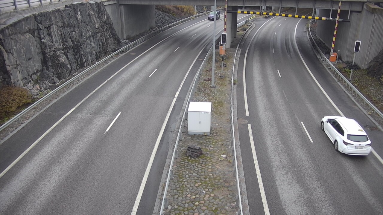 Kelikamerat Kuva Tie 101 Espoo, Keilaniemi puomi itä, Espoo, Uusimaa