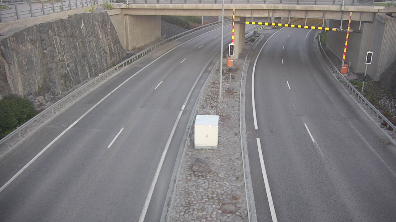 Kelikamerat Kuva Tie 101 Espoo, Keilaniemi puomi itä, Espoo, Uusimaa
