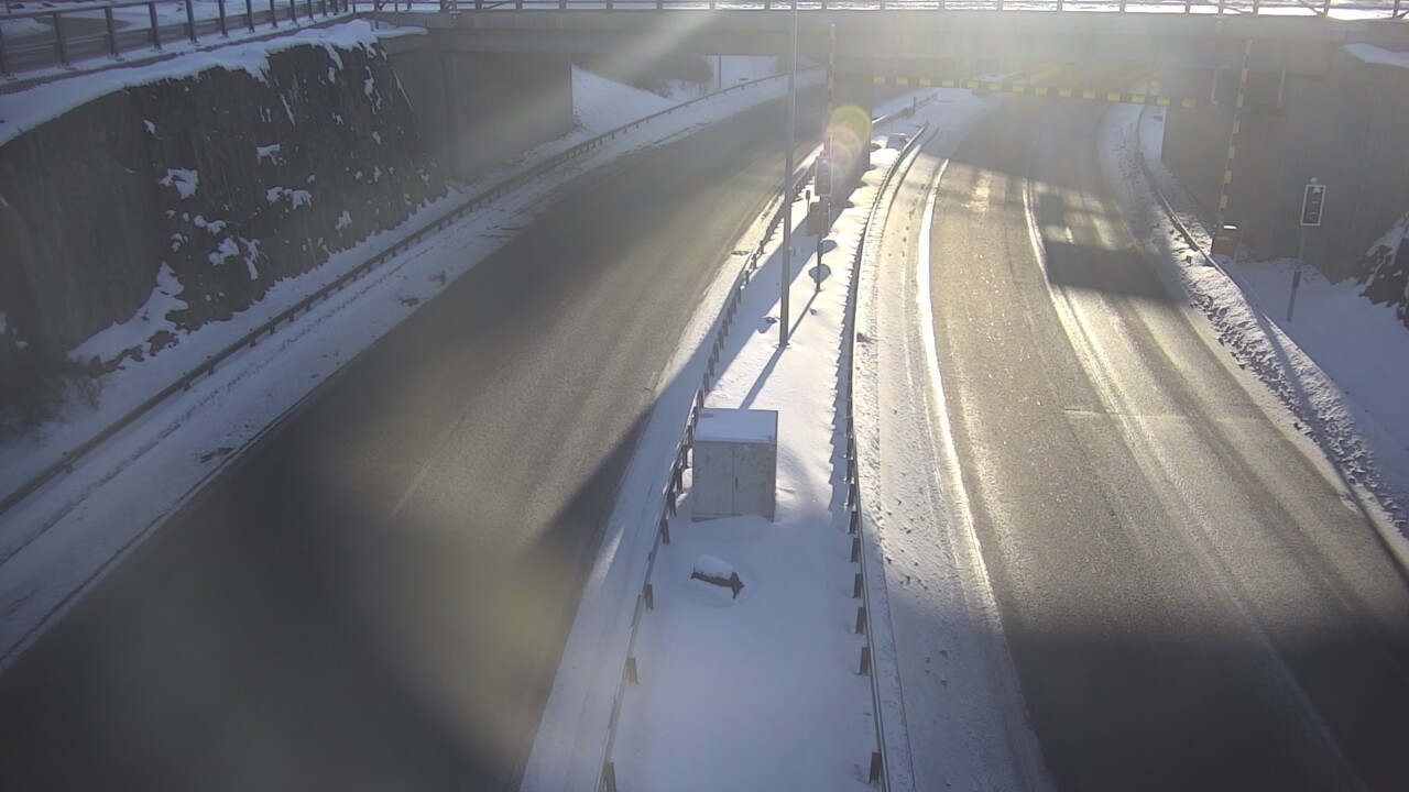 Kelikamerat Kuva Tie 101 Espoo, Keilaniemi puomi itä, Espoo, Uusimaa