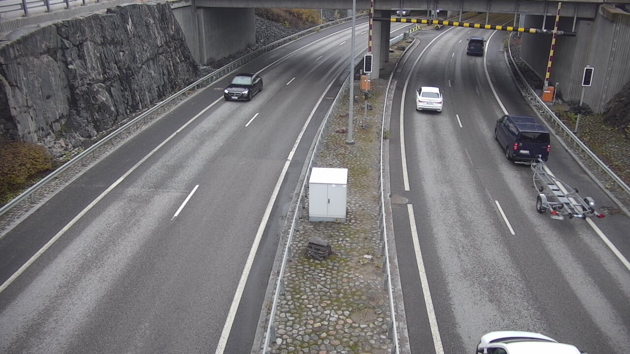 Kelikamerat Kuva Tie 101 Espoo, Keilaniemi puomi itä, Espoo, Uusimaa