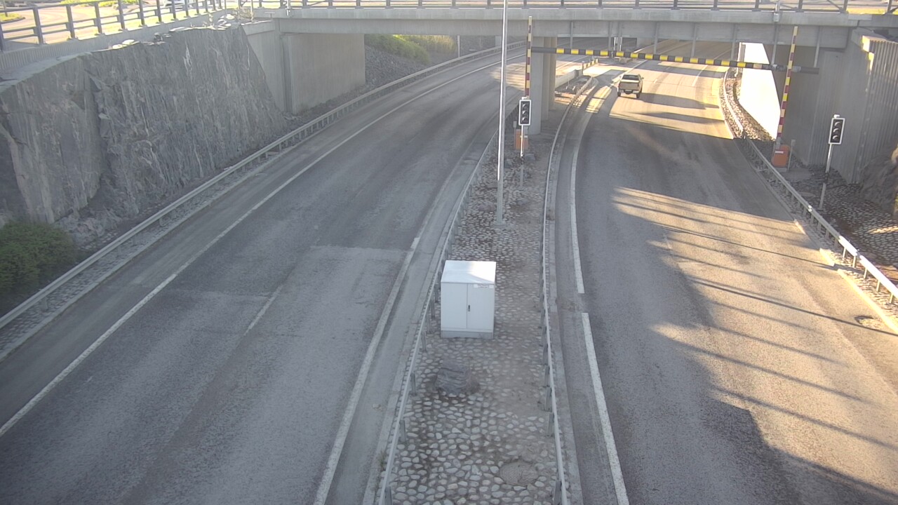 Kelikamerat Kuva Tie 101 Espoo, Keilaniemi puomi itä, Espoo, Uusimaa
