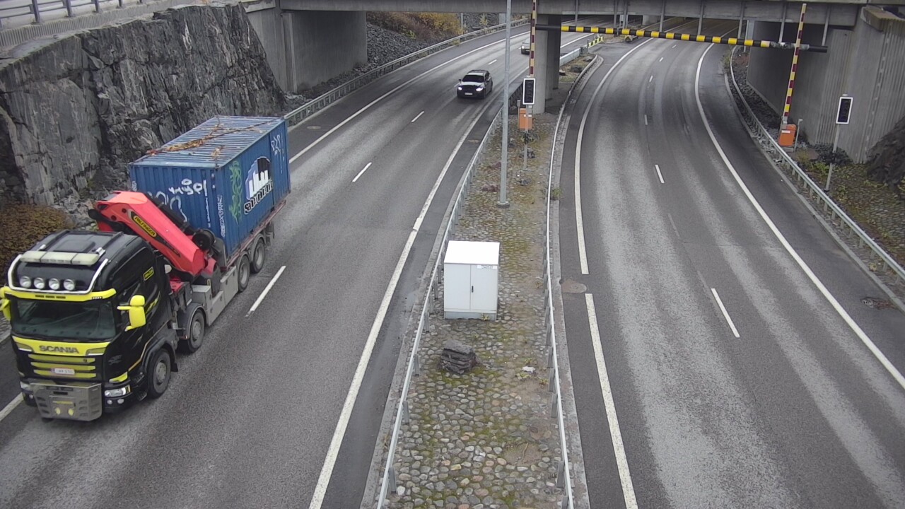 Kelikamerat Kuva Tie 101 Espoo, Keilaniemi puomi itä, Espoo, Uusimaa